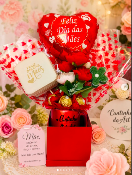 Kit personalizado do Cantinho da Arte